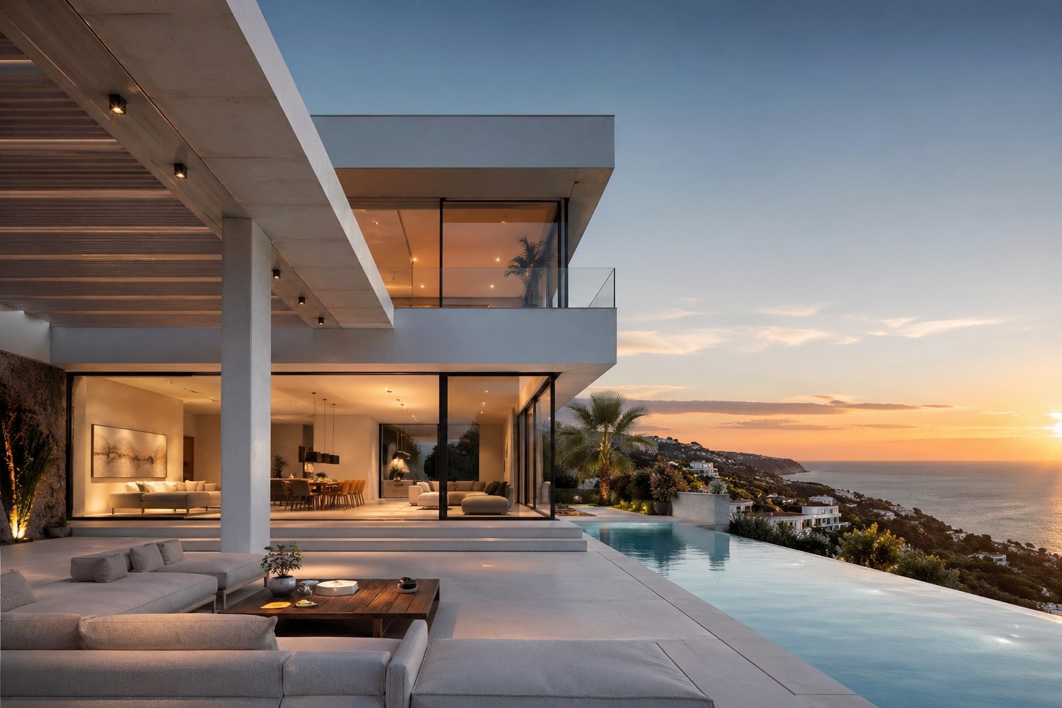 Modern architectural project on the Costa del Sol